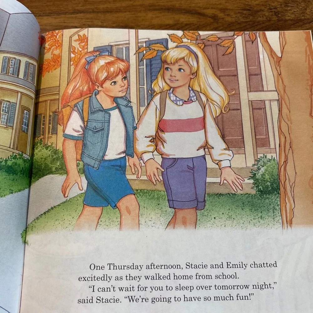 Golden Books Barbie Let's Have a Sleepover‎ Children's Picture Book 1998